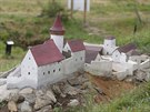 Vtvarnk a model Zdenk Brachtl dokonil pro park miniatur v Bystici nad...