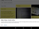 Aplikace Google Keep nabídne tmavý reim hned po svém sputní.