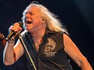 Kanadsk rodk Bernie Shaw s legendrn britskou skupinou Uriah Heep vystoupil...