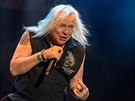 Kanadsk� rod�k Bernie Shaw s legend�rn� britskou skupinou Uriah Heep vystoupil...