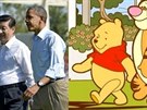 Údajná podoba ínského prezidenta Si in-pchinga a medvídka Pú baví internet.