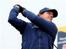 Phil Mickelson bhem druhého kola British Open