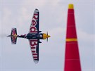 Akrobatick pilot Martin onka bhem zvodu Red Bull Air Race nad Balatonem