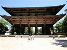 Japonsko, Nara, brána k hlavnímu chrámu