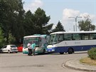 Autobusové nádraží v Chlumci nad Cidlinou zatím neposkytuje cestujícím žádné...