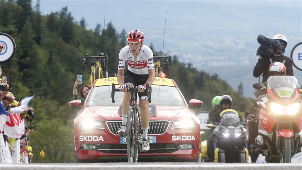 Virtuálnímu výjezdu na Stelvio kraloval italský cyklista Ciccone