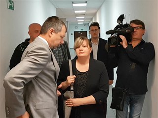 Bývalá poslankyně Kailová u ústeckého okresního soudu