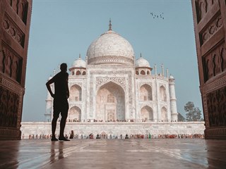 Barevná Indie - Taj Mahal