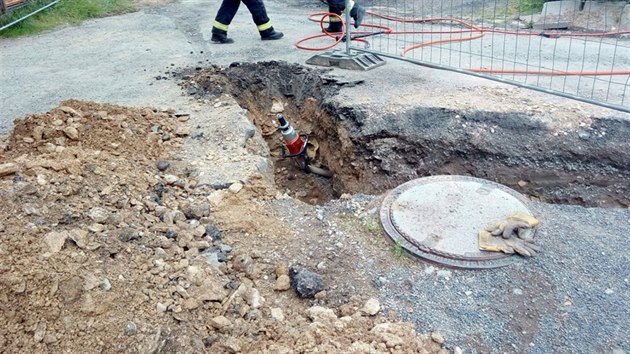 nik plynu v Bublav na Sokolovsku.