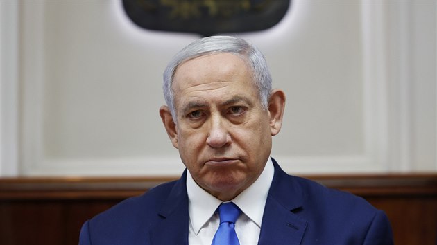 Izraelsk premir Benjamin Netanjahu na jednn vldy (14. ervence 2019)