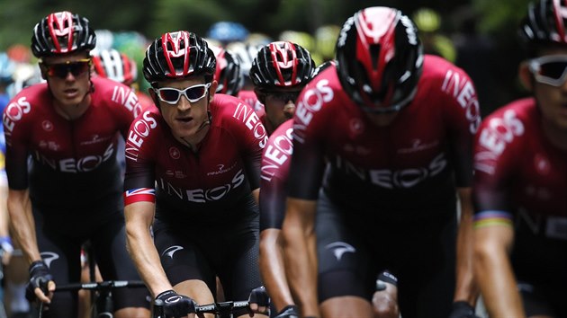 Obhjce vtzstv na Tour de France Geraint Thomas.