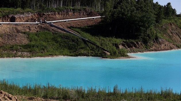 Tyrkysov rybnk pezdvan sibisk Maledivy se stal oblbenou atrakc turist. (11. ervence 2019)