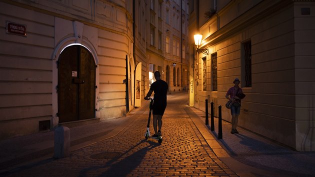 Noční turismus v centru Prahy