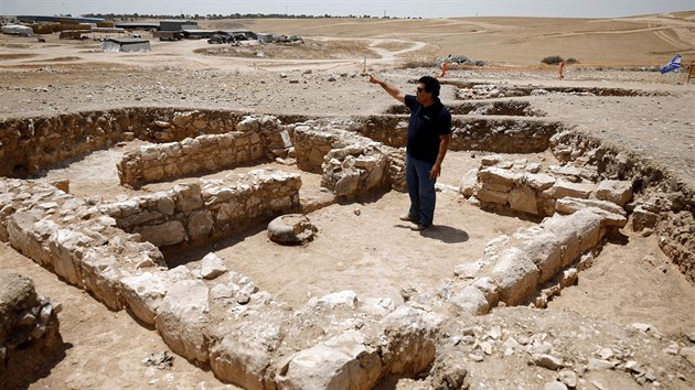 Izraelt archeologov v Negevsk pouti objevili 1 200 let starou meitu. (18. ervence 2019)