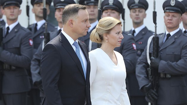 Andrzej Duda a Zuzana aputova (15.7.2019)