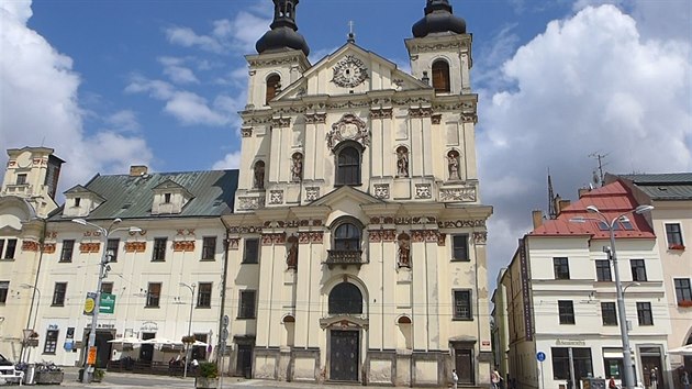 Kostel svatho Ignce v Jihlav.