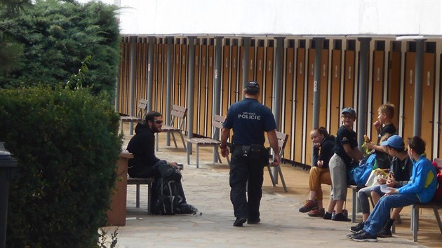 Strážníci městské policie začali kontrolovat termální koupaliště v Brné