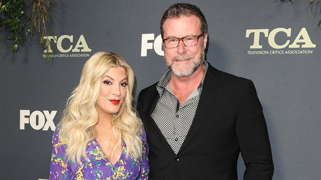 Dean McDermott a Tori Spellingov (Los Angeles, 6. nora 2019)