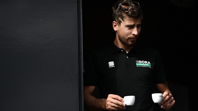 Peter Sagan ze stje Bora-Hansgrohe si s jednm lkem nevysta.