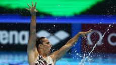 Akvabela Al�b�ta Dufková na mistrovství sv�ta v plaveckých sportech.