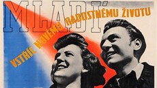 Komunistická propaganda slibovala mnohé. Plakáty lákaly například na rekreaci v...