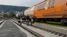 V Děčíně otevřeli novou železniční vlečku