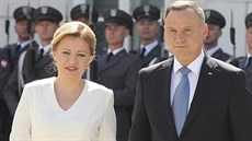 Andrzej Duda a Zuzana aputova (15.7.2019)