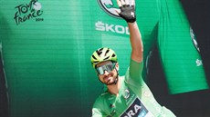 Peter Sagan na startu 10. etapy Tour.