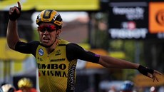 AMPION. Trojnásobný mistr svta v cyklokrosu Wout van Aert ovládl desátou...