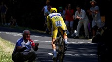Julian Alaphilippe a jeho letecký den v asovce na Tour.