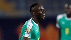 Rozzáený Sadio Mané po vítzství Senegalu ve tvrtfinále afrického ampionátu