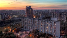 Panelové domy v Moskv�