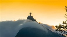 Socha Krista Vykupitele nad brazilským Riem