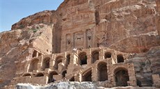 Petra: Urnová hrobka patří mezi největší ve městě.