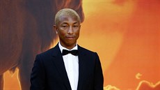 Pharrell Williams na evropské premié�e filmu Lví král (Londýn, 14. �ervence...
