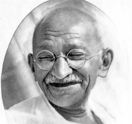 Otec moderní Indie Mahátma Gándhí