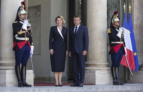 Slovensk prezidentka na oficiln nvtv ve Francii