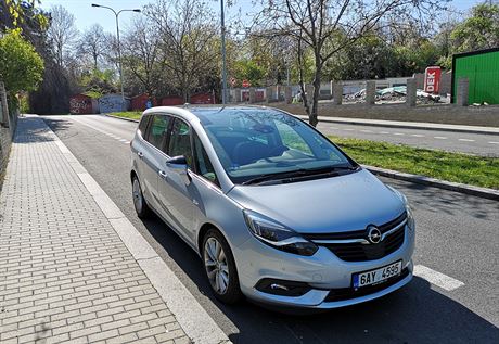 Konící model Opel Zafira