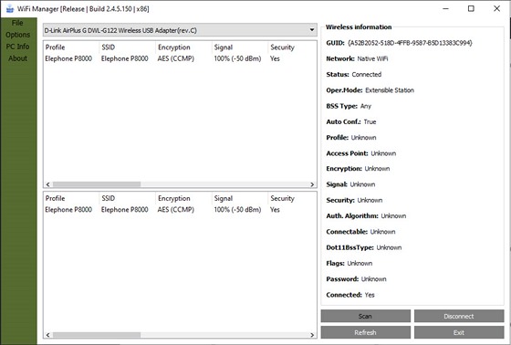 CobraTek Wifi Manager