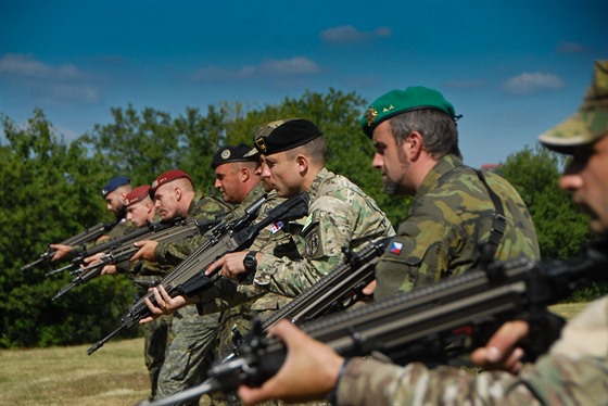 Stelecký kurz u britského vojenského poradního a výcvikového týmu BMATT ve...