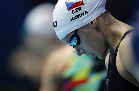 Česká plavkyně Simona Kubová na mistrovství světa v Kwangdžu
