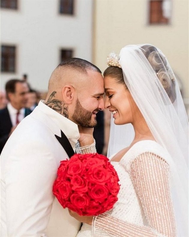 Patrik �Rytmus� Vrbovský a Jasmina Alagi� se vzali 18. kv�tna 2019 v Pezinku.