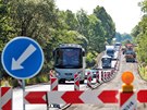 Částečná uzavírka silnice I/6 v úseku Horní Tašovice - Bochov komplikuje...
