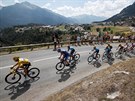 Momentka z 19. etapy Tour de France.