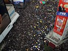 V Hongkongu protestují statisíce lidí proti vládě. (21. července 2019)