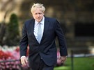 Nový britský premiér Boris Johnson ped svým oficiálním sídlem (24. ervence...