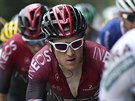 Geraint Thomas v patnácté etap Tour.