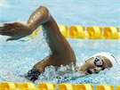 Barbora Seemanová v rozplavbě na 400 metrů volný způsob na světovém šampionátu...