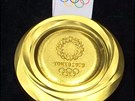 Organizátoi olympijských her v Tokiu pedstavili medaile (23. ervence 2019)