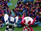 Miraitowa a Someity, maskoti tokijské olympiády a paralympiády